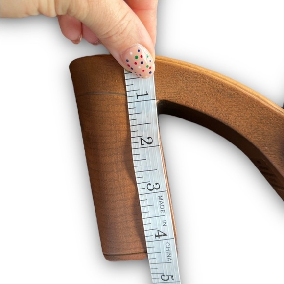 Steve Madden Amazed Chunky Heel Braided Strap Sz 8.5 - Picture 8 of 8